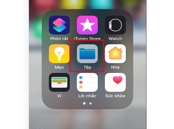 Cách tìm file tải về trên iPhone