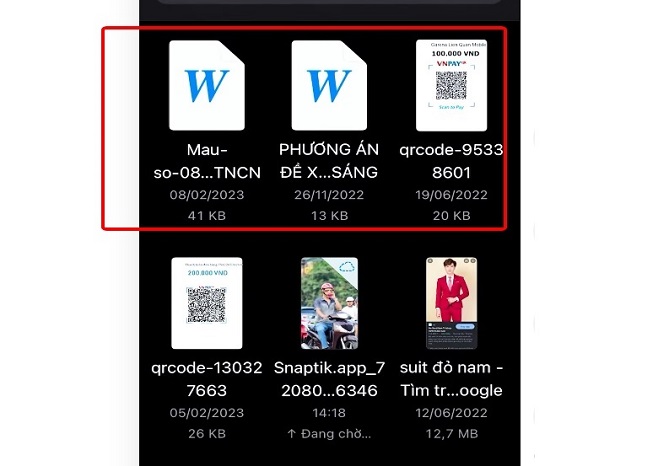 Cách tìm file tải về trên iPhone