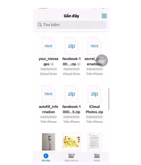 File tải về trên iPhone nằm ở đâu?