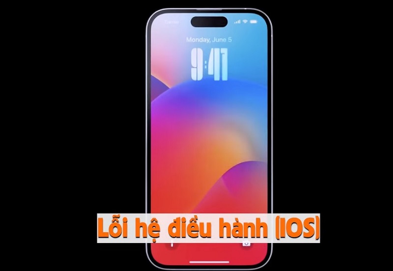 iPhone nhưng không lên nguồn do lỗi phần mềm