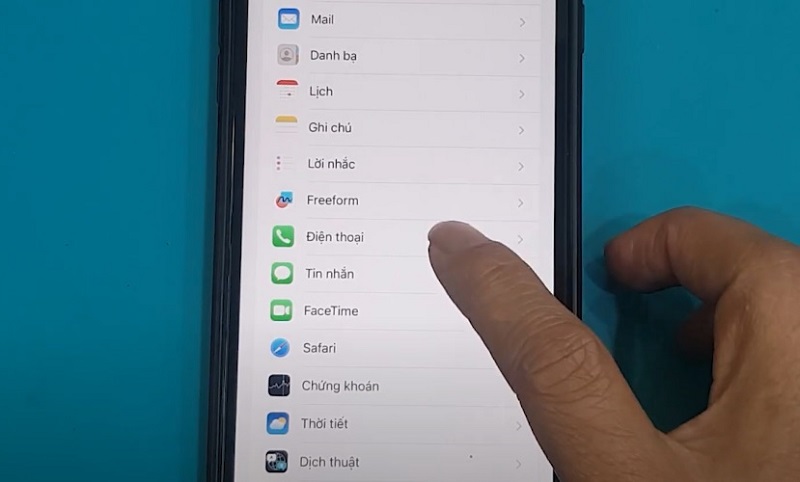 Kiểm tra số điện thoại đang bị chặn