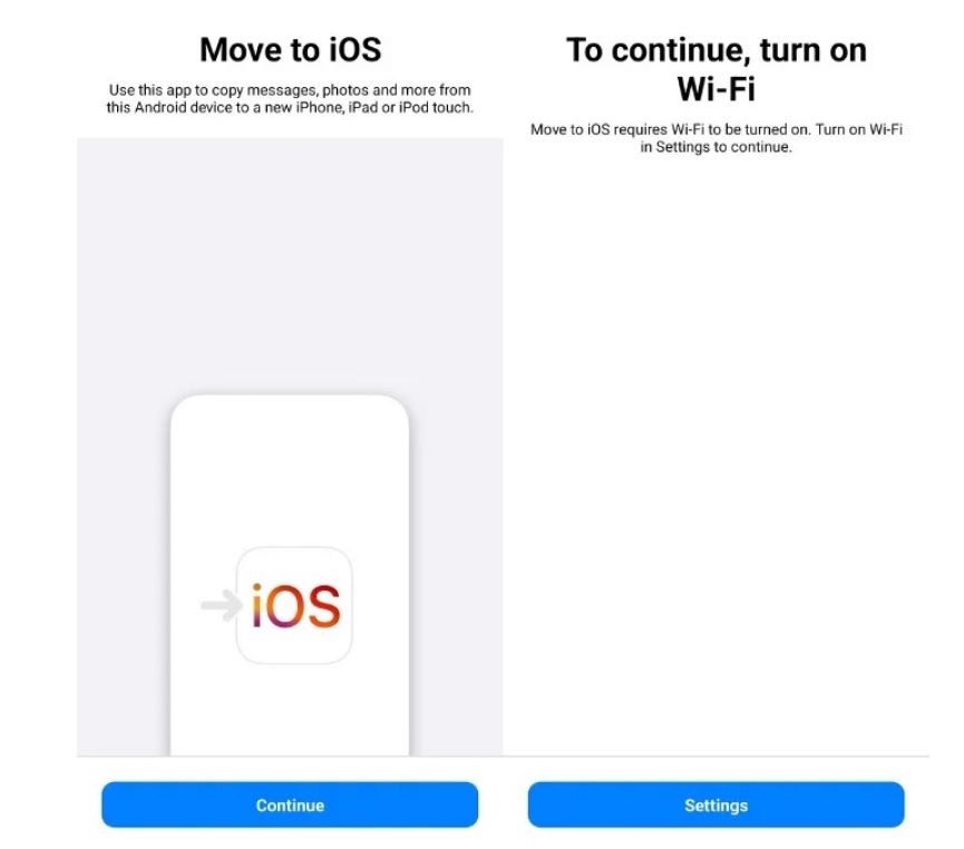 Cách khôi phục tin nhắn Whatsapp từ Android sang iPhone bằng Move to iOS