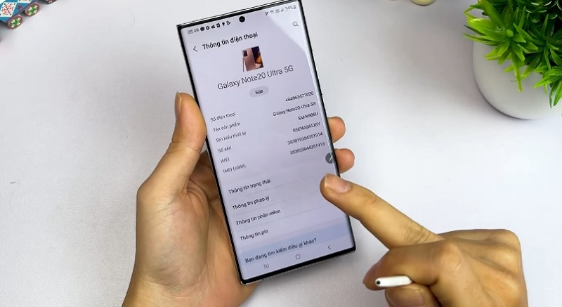 Cách kiểm tra điện thoại Samsung đã qua sử dụng