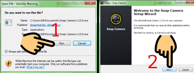 Cách tải và cài đặt Snap camera trên máy tính