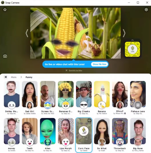 Giới thiệu Snap Camera