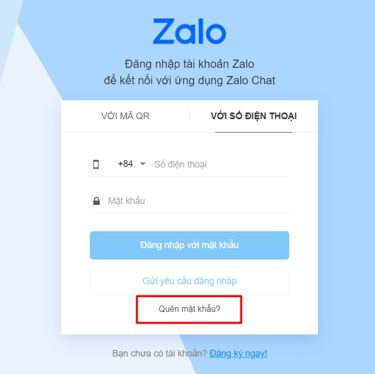 Cách lấy lại Zalo trên máy tính