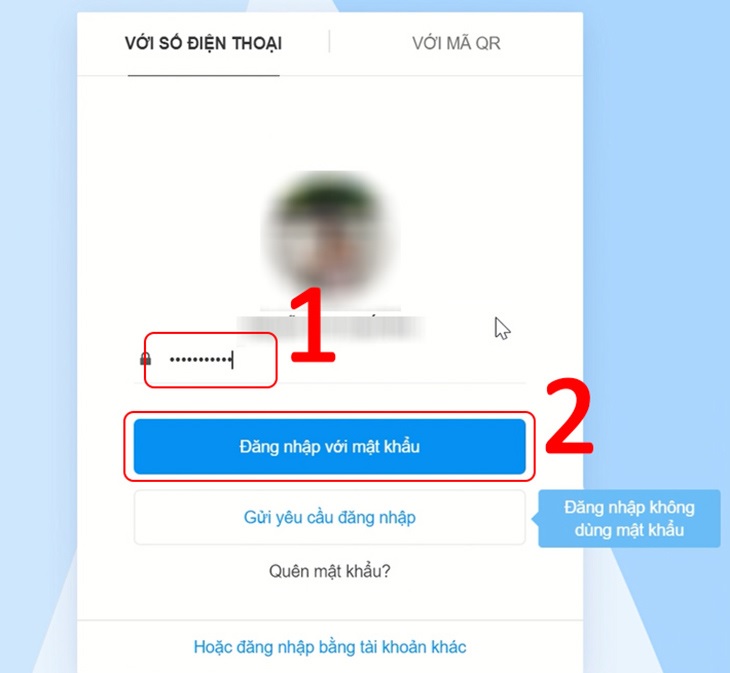 Cách lấy lại Zalo trên máy tính
