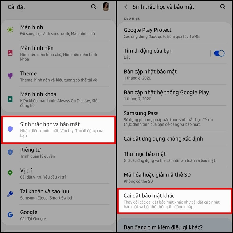 Cách mở khóa điện thoại Samsung bằng Smart Lock