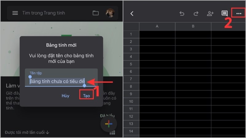 Hướng dẫn cách tạo File trên điện thoại