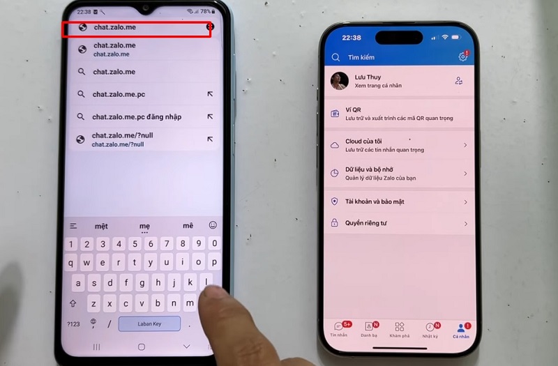 Cách đăng nhập Zalo trên 2 điện thoại cùng lúc