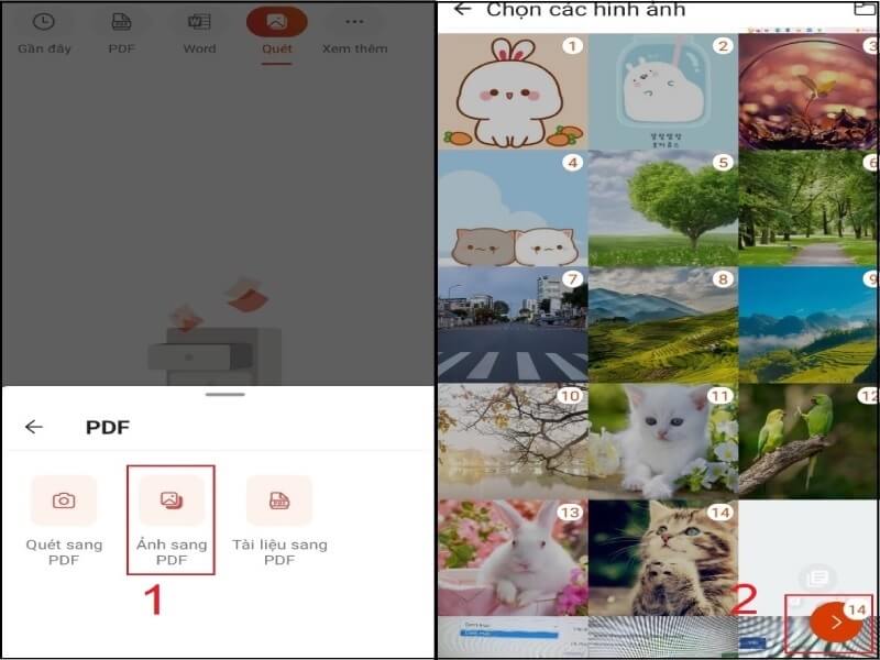 Tạo File ảnh trên điện thoại qua ứng dụng Microsoft Office