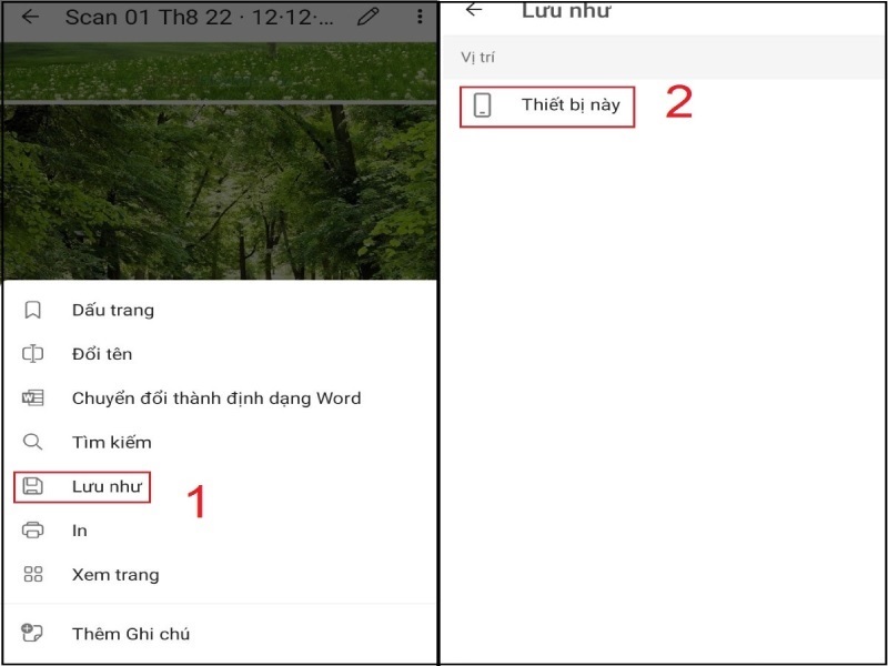 Tạo File ảnh trên điện thoại qua ứng dụng Microsoft Office