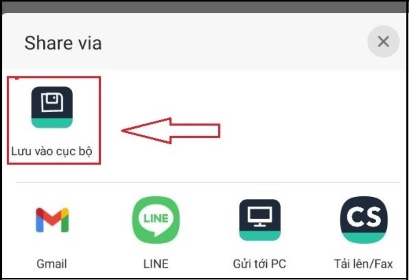 Cách tạo File ảnh JPG trên điện thoại qua ứng dụng CamScanner