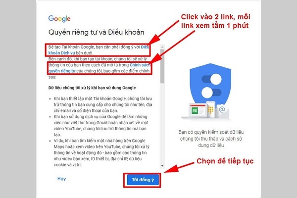 Cách tạo Gmail không cần số điện thoại trên máy tính