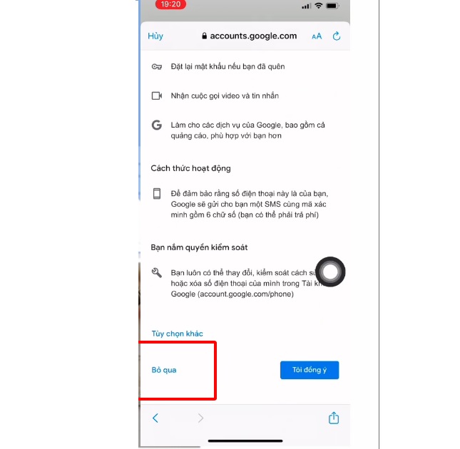 Tạo Gmail không cần số điện thoại iPhone