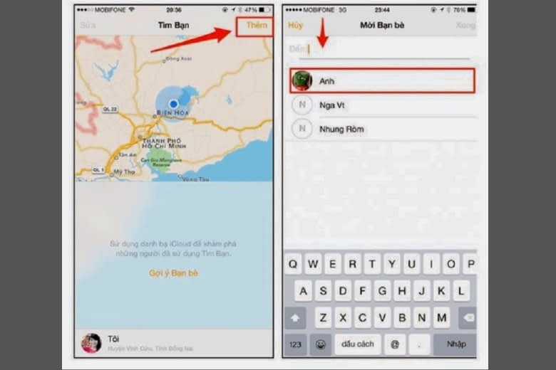 2. Xác định vị trí số điện thoại trên Google Map bằng ứng dụng Find my Friend