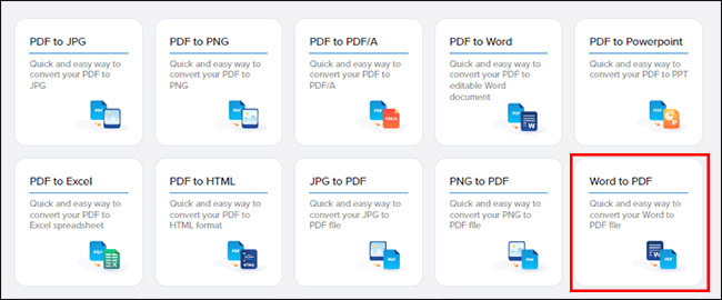 Cách chuyển file Word sang PDF trên Macbook bằng Pdfonline.com