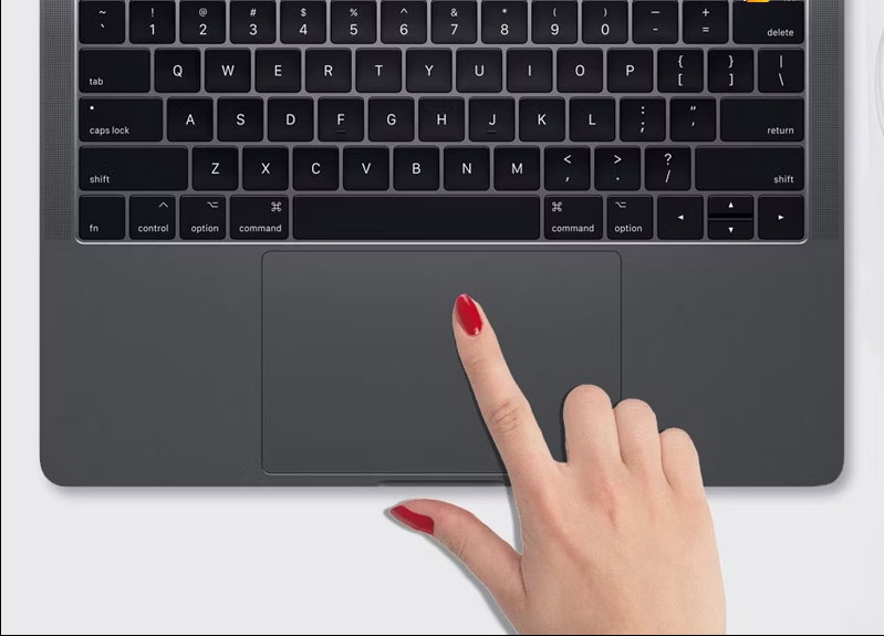 Sử dụng bàn di chuột Force Touch