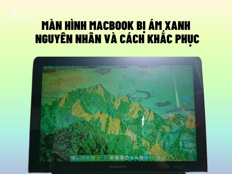Màn hình Macbook bị ám xanh: Nguyên nhân và cách khắc phục