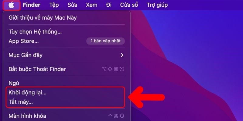 Khắc phục màn hình Macbook bị ám xanh bằng cách bằng Reset SMC trên Macbook