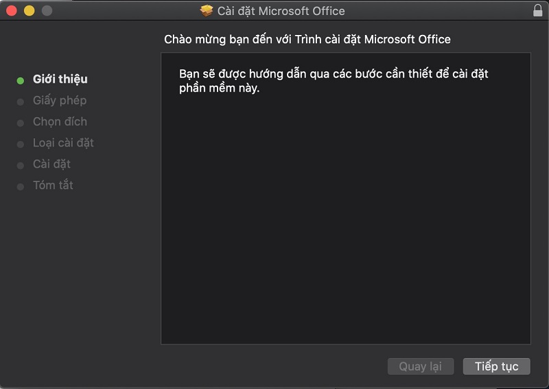 Hướng dẫn cách cài Office cho Macbook