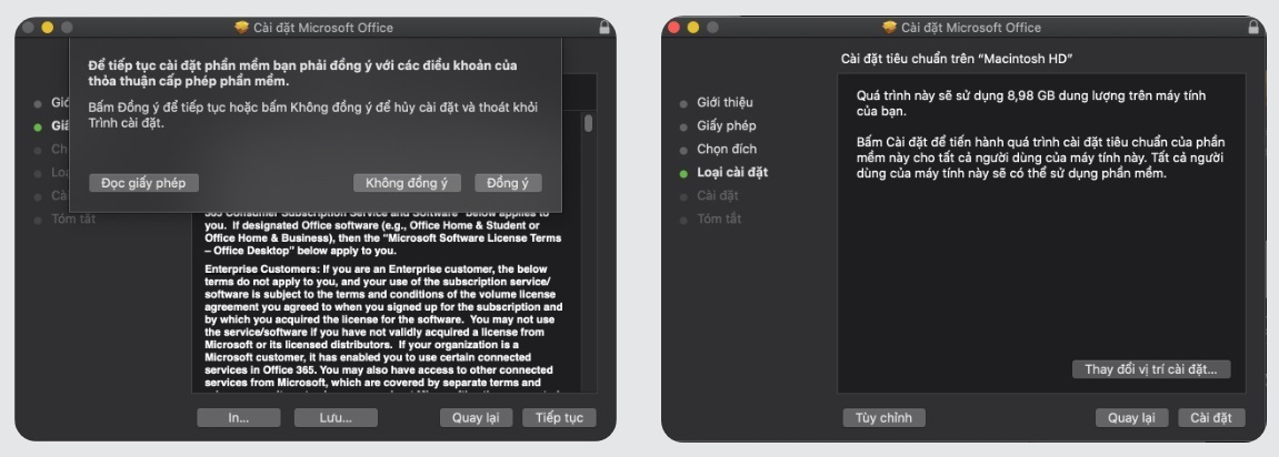 Hướng dẫn cách cài Office cho Macbook