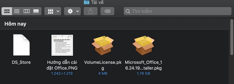 Tải Office cho Macbook
