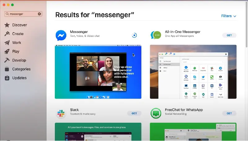 Tải Facebook cho Macbook
