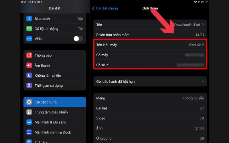 13 Cách kiểm tra iPad cũ​ chi tiết đơn giản trước khi mua