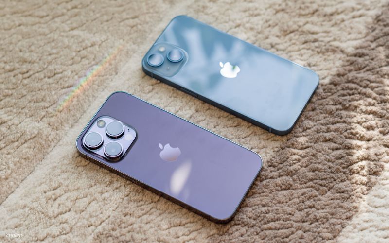 So sánh các dòng iPhone 14 cũ