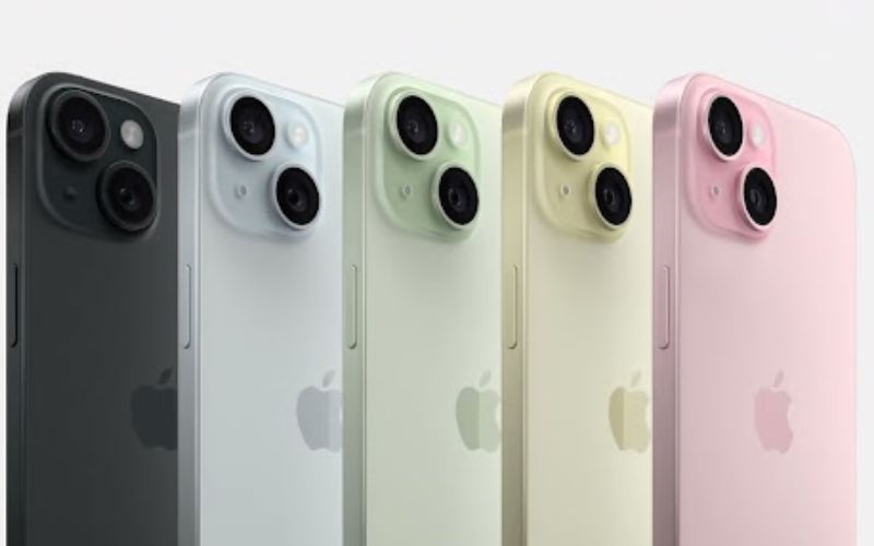 So sánh các dòng iPhone 15 series cũ