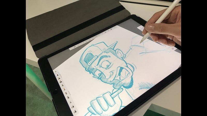 Phần mềm app vẽ trên iPad - SketchBook