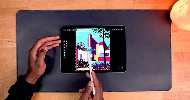 Phần mềm app vẽ trên iPad - Vectornator