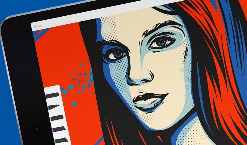 Phần mềm app vẽ trên iPad - Adobe Illustrator Draw