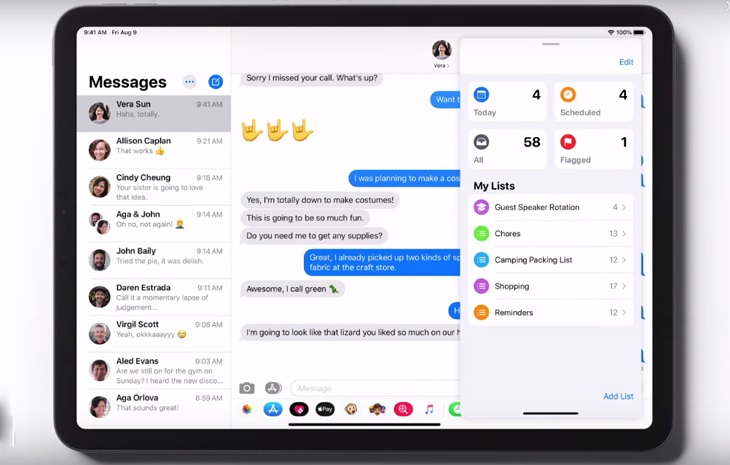 Cách chia NHIỀU màn hình iPad
