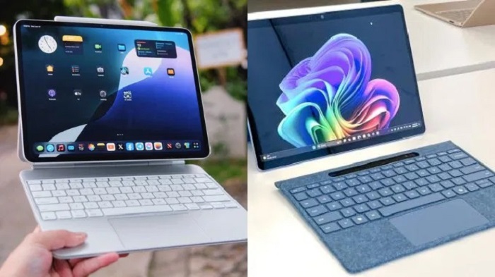 So sánh iPad và Surface Pro