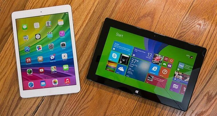 Ưu nhược điểm của iPad và Surface Pro