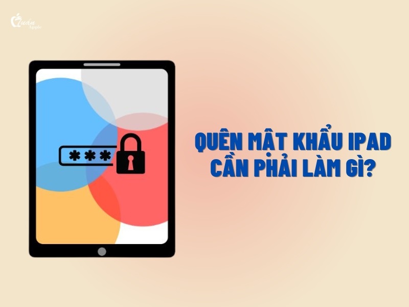Quên mật khẩu iPad​ cần phải làm gì?
