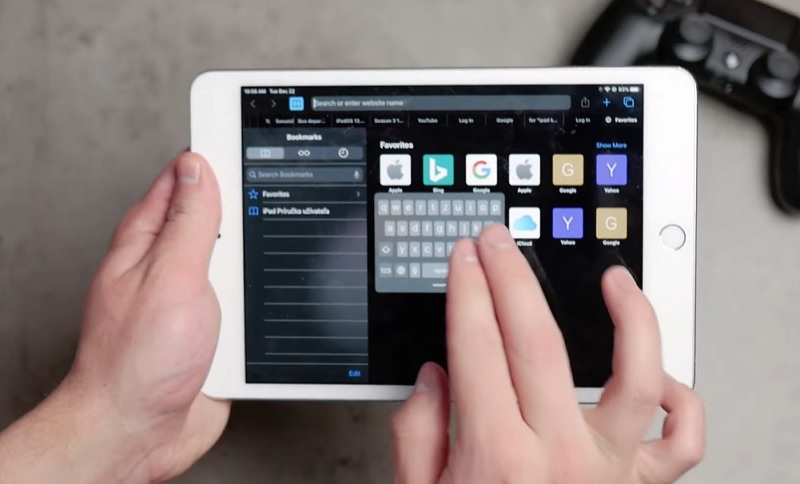 Nguyên nhân bàn phím iPad bị thu nhỏ