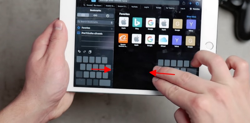 Cách sửa bàn phím iPad bị thu nhỏ về mặc định