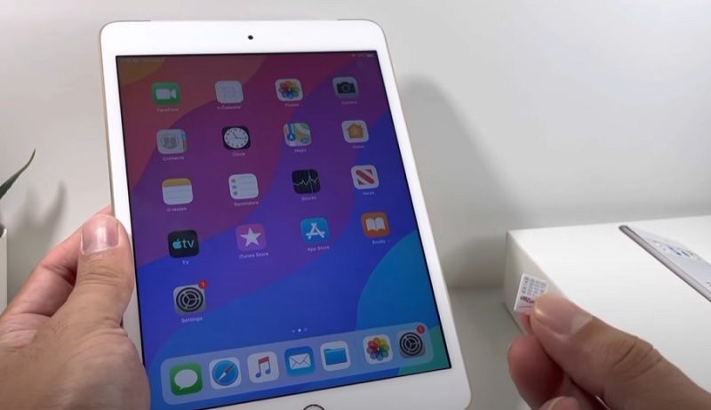 iPad có sim không? Vị trí chỗ nào?