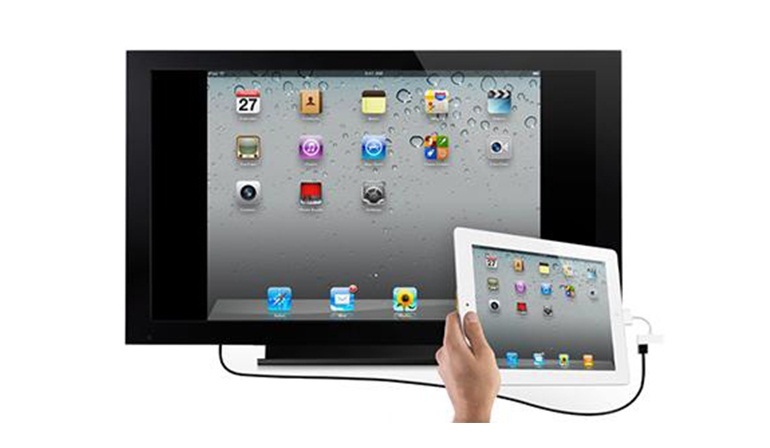 Kết nối iPad với tv qua Analog
