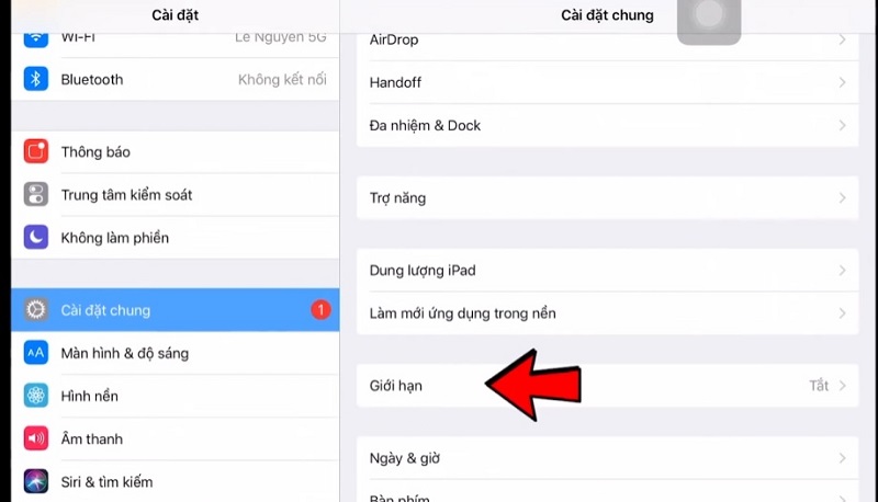 Cách ẩn ứng dụng trên iPad​ mặc định