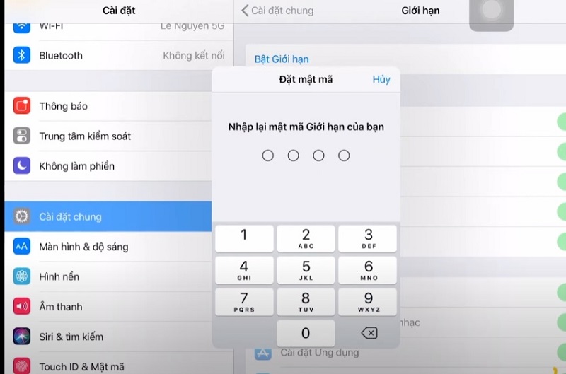 Cách ẩn ứng dụng trên iPad​ mặc định