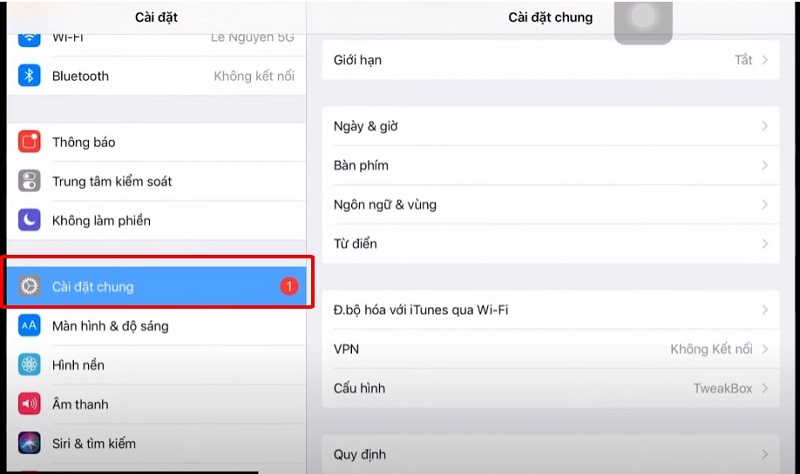 Cách ẩn ứng dụng trên iPad​ mới tải về