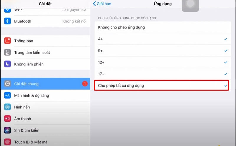 Cách mở ứng dụng bị ẩn trên iPad