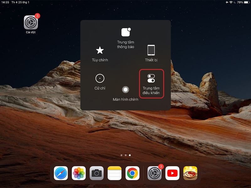 Hướng dẫn cách khóa xoay màn hình iPad