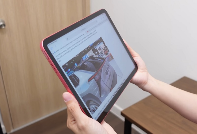 Hình ảnh iPad Gen 10 màu hồng