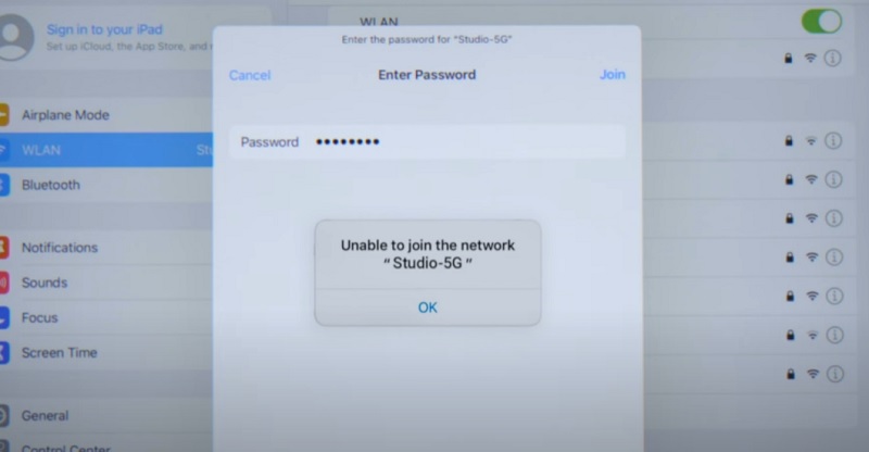 Tại sao iPad không kết nối được Wifi?