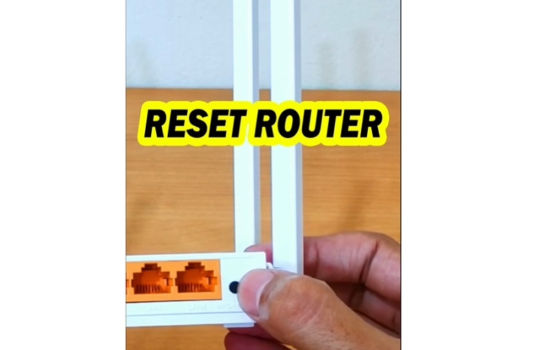 Sửa lỗi iPad không kết nối được wifi​ bằng reset Modem wifi